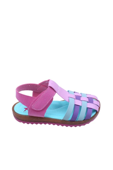 Walkenzo Arzen-2881 Kız Çocuk Ortopedik Sandalet Ayakkabı - 12
