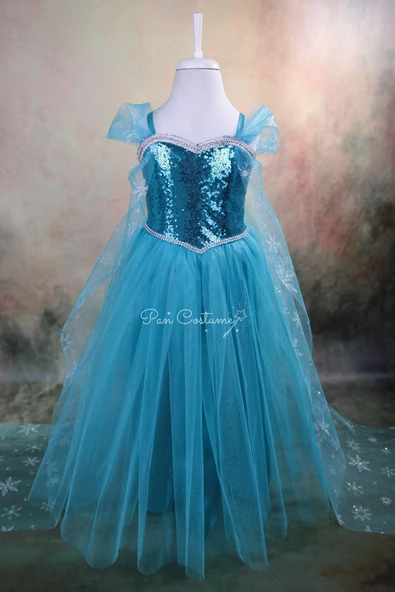 Frozen Elsa Elbise - 4