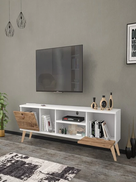160 Cm Esin Beyaz-Atlantik Tv Ünitesi - 3