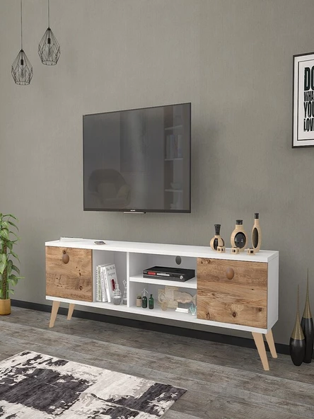 160 Cm Esin Beyaz-Atlantik Tv Ünitesi - 2