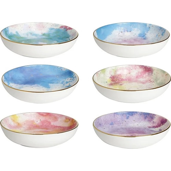 Porland Cosmos Karma Desen Kase 17cm 415cc 6lı