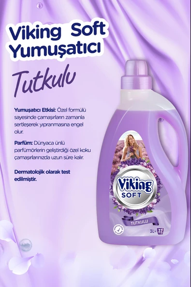 Viking Çamaşır Yumuşatıcısı Tutkulu 3 Litre 1 Adet - 2