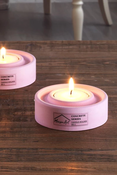 Holder | 3'Lü Set Mumluk | Tea Light Mumluk Seti | Dekoratif Şamdan Mumluk - Resim 8