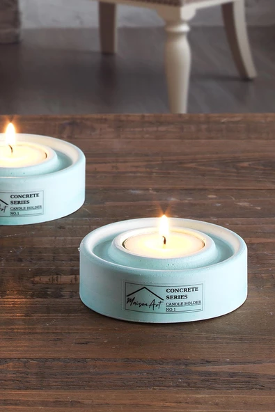 Holder | 3'Lü Set Mumluk | Tea Light Mumluk Seti | Dekoratif Şamdan Mumluk - Resim 12