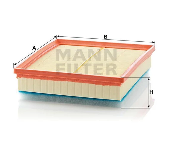 (MANN C29168) (x) HAVA FİLTRESİ MASTER II-MOVANO 2.5 DCİ 03>