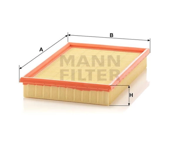 (MANN C2991/2) HAVA FİLTRESİ VECTRA A-CALIBRA A 88-95 2.0i