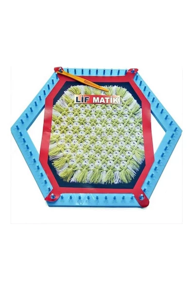 Lifmatik Lif Örme Seti Dokuma Tezgahı ve Lif İpi S4 - Resim 2