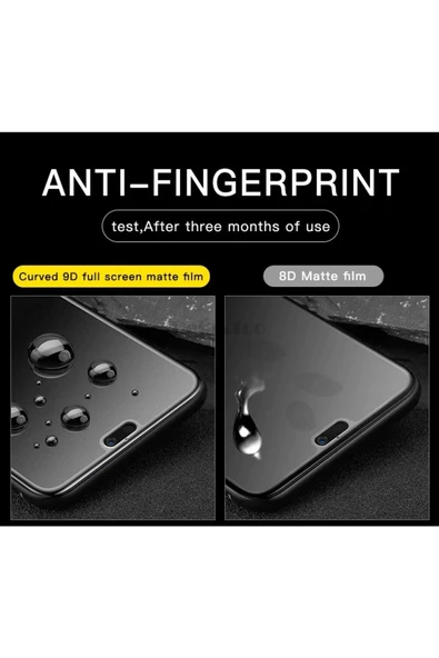 Samsung A52 Uyumlu 9d Tam Kaplayan Parmak Izi Bırakmayan Ekran Koruyucu Film - 7