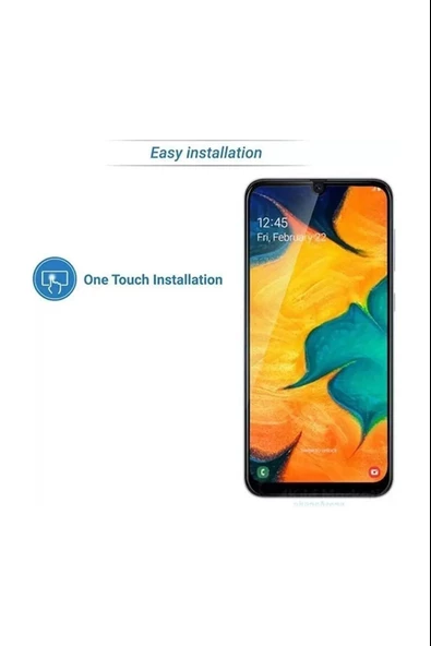 Samsung A30 Uyumlu 9d Tam Kaplayan Parmak Izi Bırakmayan Ekran Koruyucu Film - 4