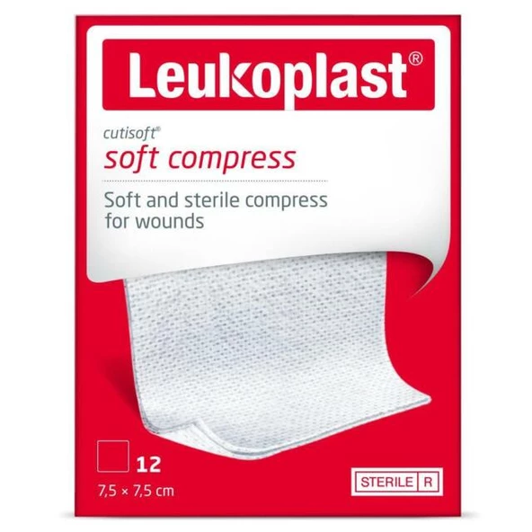 Cutisoft Soft Compress 7,5cm x 7,5cm Non Woven Yara Örtüsü - 3