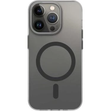 iPhone 14 Magsafe Şarj Özellikli Buzlu Sert Kılıf - Resim 2