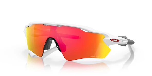 Oakley Radar Ev Path Bisiklet Güneş Gözlüğü Polished White Prizm Ruby