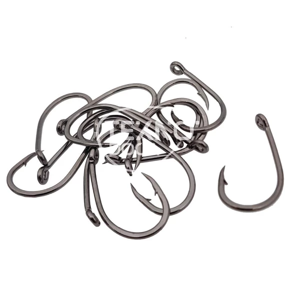 Japanese Sensei 1204 Sazan Olta İğnesi Delikli Siyah - 2