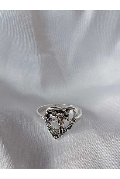 Farklı Tarz Melek Çelik Yüzük