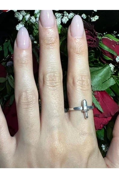 Farklı Tarz Çelik Yüzük - Resim 2