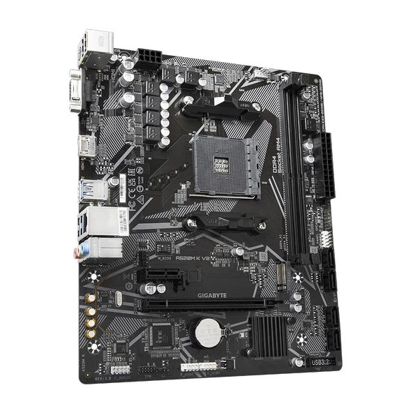 GIGABYTE A520M K V2 DDR4 5100Mhz(OC) HDMI M.2 mATX AM4 - 6