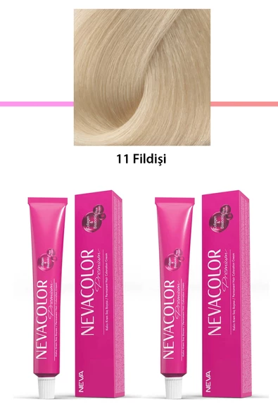2 li Set Premium 11 Fildişi - Kalıcı Krem Saç Boyası 2 X 50 g Tüp - 1