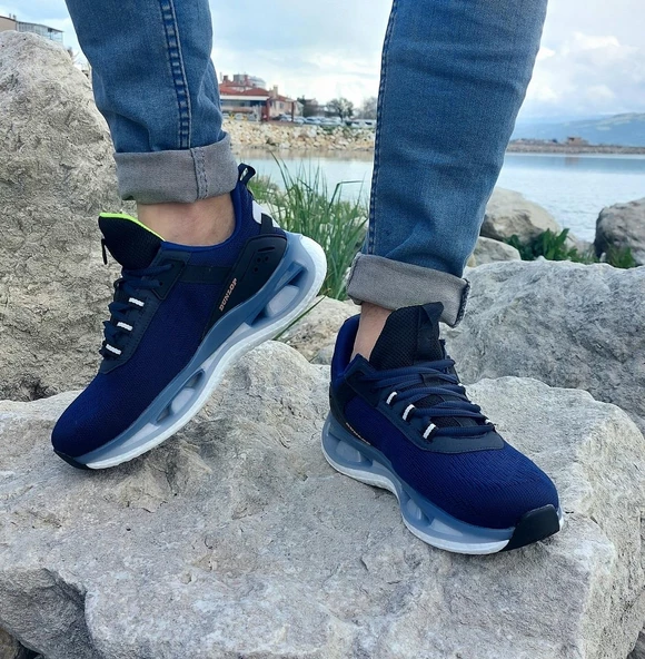 Dunlop 2240 Lacivert Renk Air Taban Fuspetli Erkek Spor Ayakkabı - 3