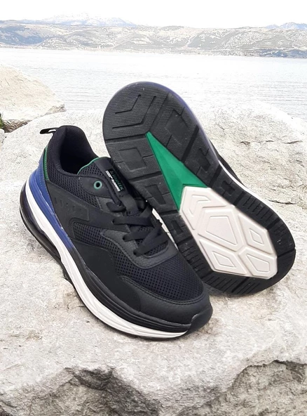 Kinetix Harvey Siyah Air Taban Erkek Spor Ayakkabı - Resim 8