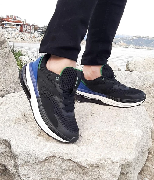 Kinetix Harvey Siyah Air Taban Erkek Spor Ayakkabı - Resim 5