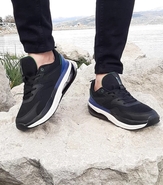 Kinetix Harvey Siyah Air Taban Erkek Spor Ayakkabı - Resim 3