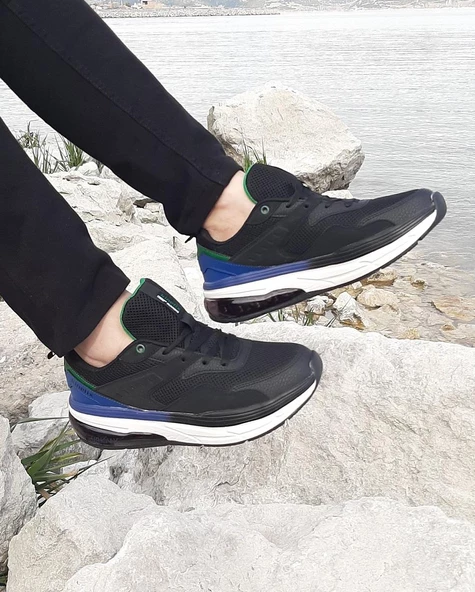 Kinetix Harvey Siyah Air Taban Erkek Spor Ayakkabı - Resim 2