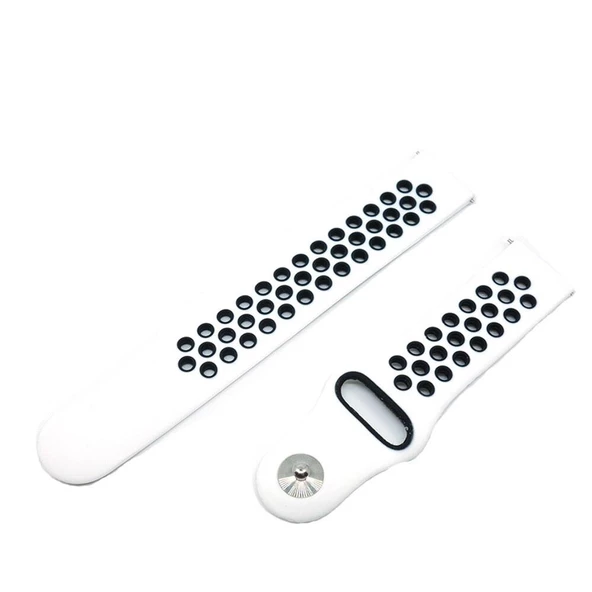 Samsung Galaxy Gear S2 Classic Frontier Silikon Kordon Kayış 20 mm SK08 - 6
