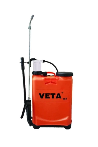 Veta Basınçlı Sırt İlaçlama Pülverizatörü 16 T (sarı)