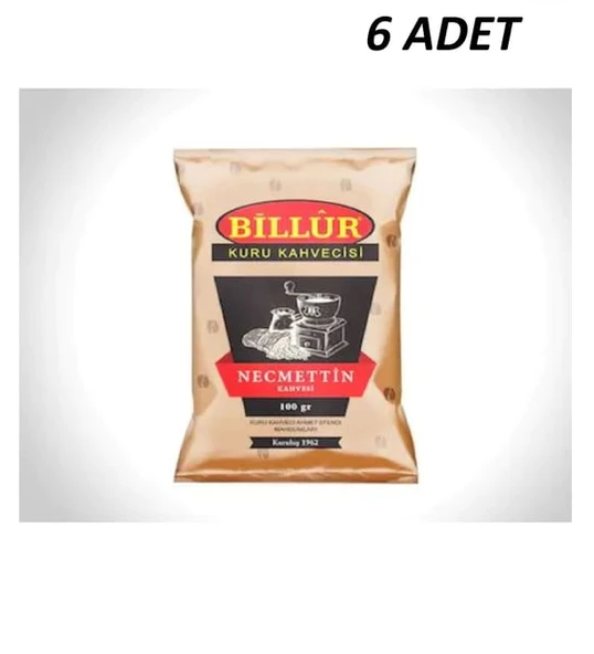 Billur Dibek kahvesi 100 gr 6'lı Necmettin kahvesi - 2