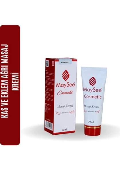 5 Adet - Maysee Eklem ve Kas Ağrı Masaj ve Vücut Kremi 75ML - 3