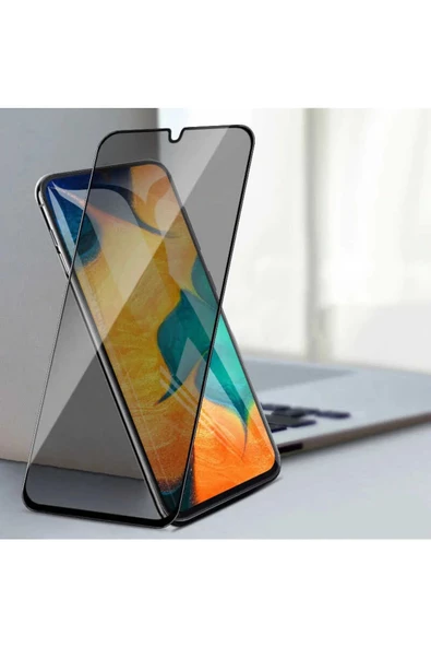 Samsung A23 Uyumlu Hayalet Ekran Gizli Tam Kaplayan Kırılmaz Cam Seramik Ekran Koruyucu Film - 3