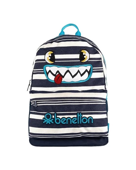 United Colors Of Benetton Köpekbalığı Desenli Sırt Çantası 75991