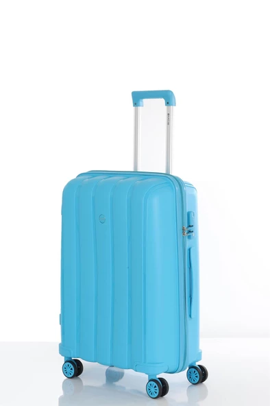 Mçs Polipropilen 3'lü Valiz Seti Büyük & Kabin & Makyaj V305 - 11