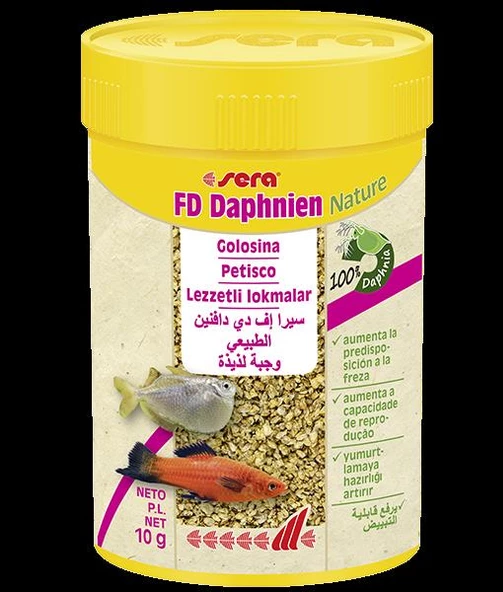 Sera Fd Daphnien (Su Piresi) 100 Ml (10 Gr)