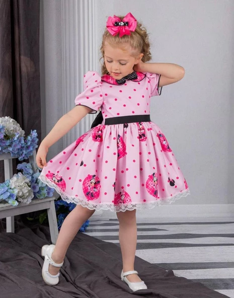 GALA mıckey mause elbisesi - Resim 7