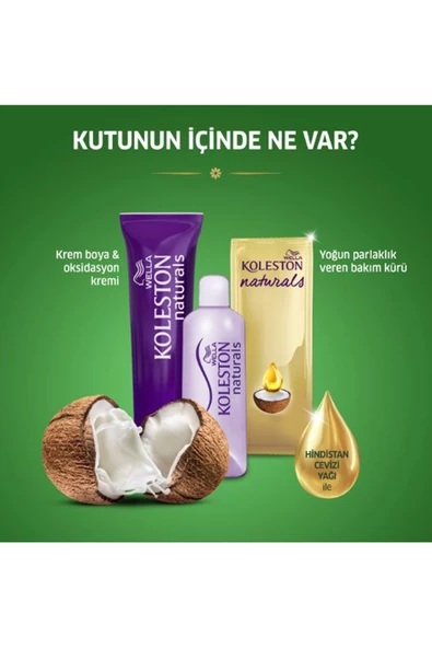 Naturals Saç Boyası Koyu Kumral 6/0 2x Paket - 5