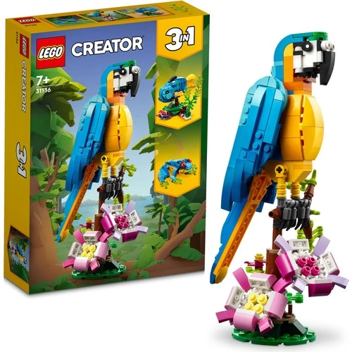 LEGO Creator 31136 Egzotik Papağan (253 Parça)