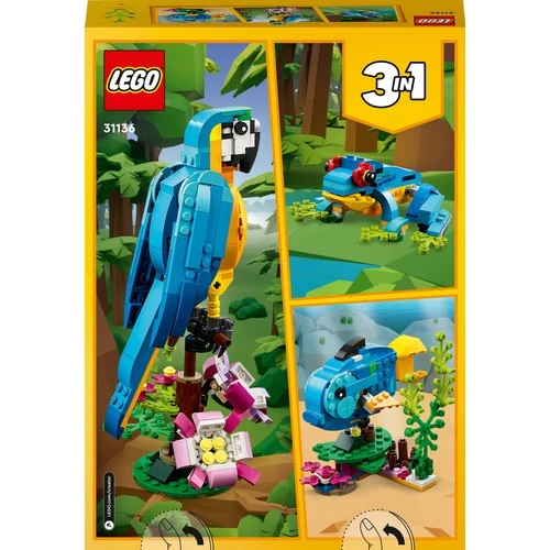 LEGO Creator 31136 Egzotik Papağan (253 Parça) - 4