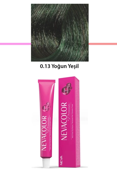 Premium 0.13 Yoğun Yeşil - Kalıcı Krem Saç Boyası 50 g Tüp ürün görseli