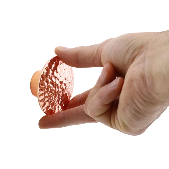 Elegans Çekmece Dolap Dolabı Kapak Kulpu Kulpları Kulbu Plastik Bakır Kulp Mobilya Mutfak - 7