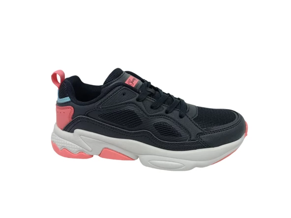 Jump 24711 Unisex Siyah Sneaker Spor Ayakkabı - 2