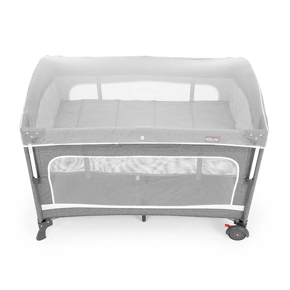 Gulz Omega Anne Yanı Sallanır Cibinlikli Park Yatak Oyun Parkı Bebek Beşik 70x110 cm - 7