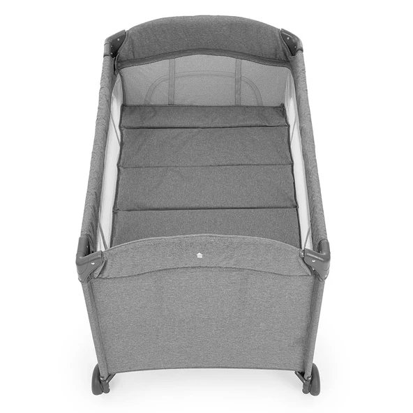 Gulz Omega Anne Yanı Sallanır Cibinlikli Park Yatak Oyun Parkı Bebek Beşik 70x110 cm - 8