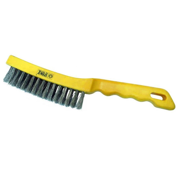 Plastik Saplı Telli Galvanizli Tel Fırça Kir Pas Temizleme Fırçası 27.5 cm - 3