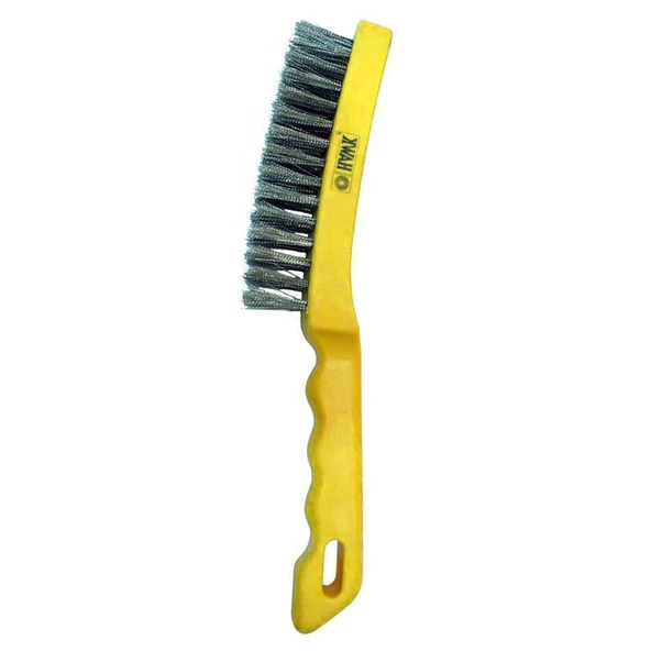 Plastik Saplı Telli Galvanizli Tel Fırça Kir Pas Temizleme Fırçası 27.5 cm - 5