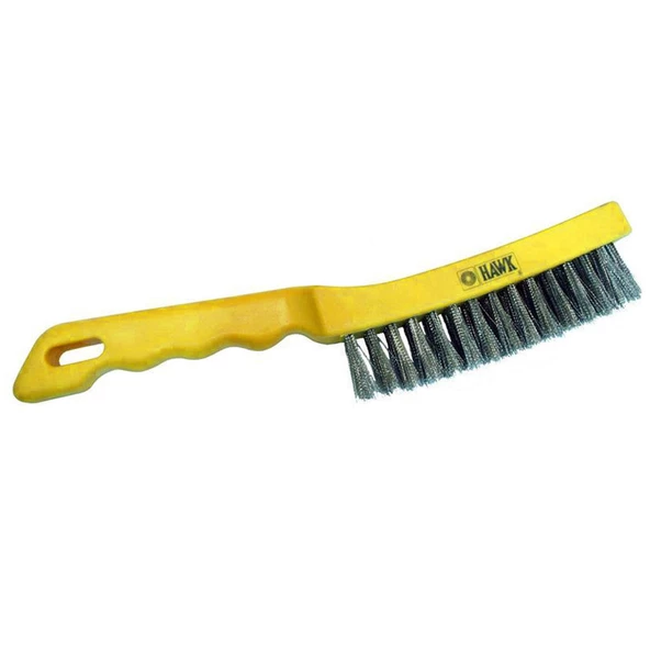 Plastik Saplı Telli Galvanizli Tel Fırça Kir Pas Temizleme Fırçası 27.5 cm - 4