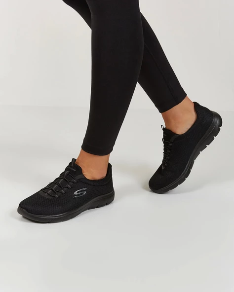 Summits Kadın Siyah Spor Ayakkabı 12980 BBK - 8