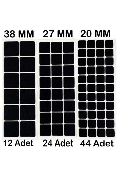 Yapışkanlı Parke Masa Sandalye Zemin Koruyucu Mobilya Keçesi - 3