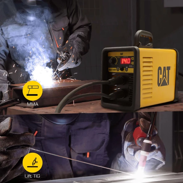 Cat Dz141 140 Amper Tıg Lıft/Mma Çanta Tipi Profesyonel Dijital İnverter Kaynak Makinesi - 2
