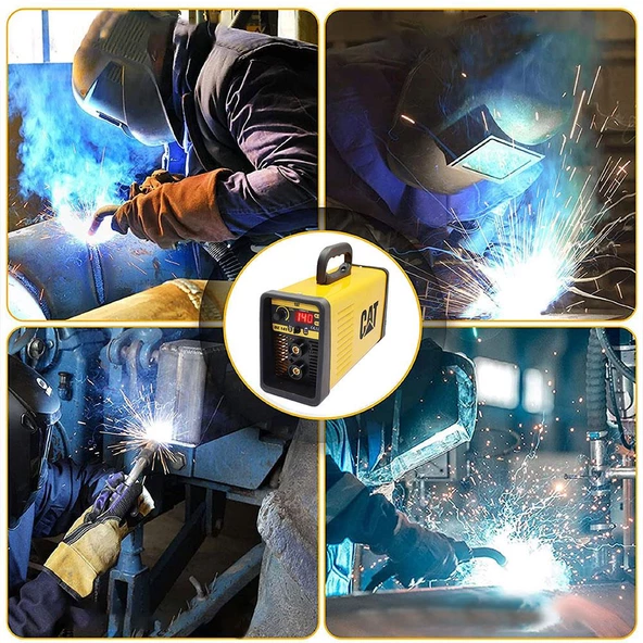 Cat Dz141t 140 Amper Tıg Lıft/Mma Çanta Tipi Profesyonel Dijital İnverter Kaynak Makinesi + Cat Dx37 Avuç Taşlama - 11